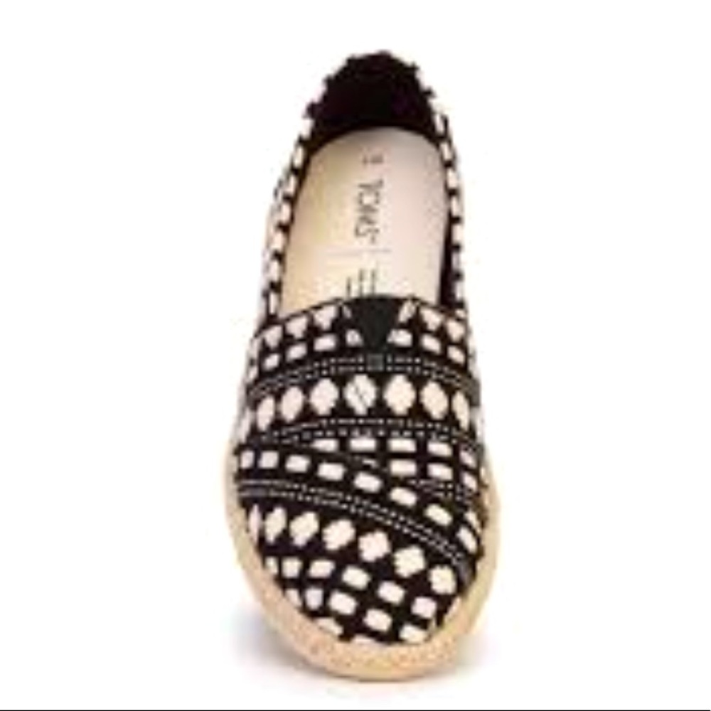 Tom’s shoes espadrilles alpargata global print